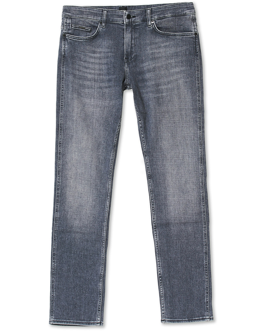 Homme | Jeans | BOSS BLACK | BOSS Delaware Slim Fit Stretch Jeans Medium Grey