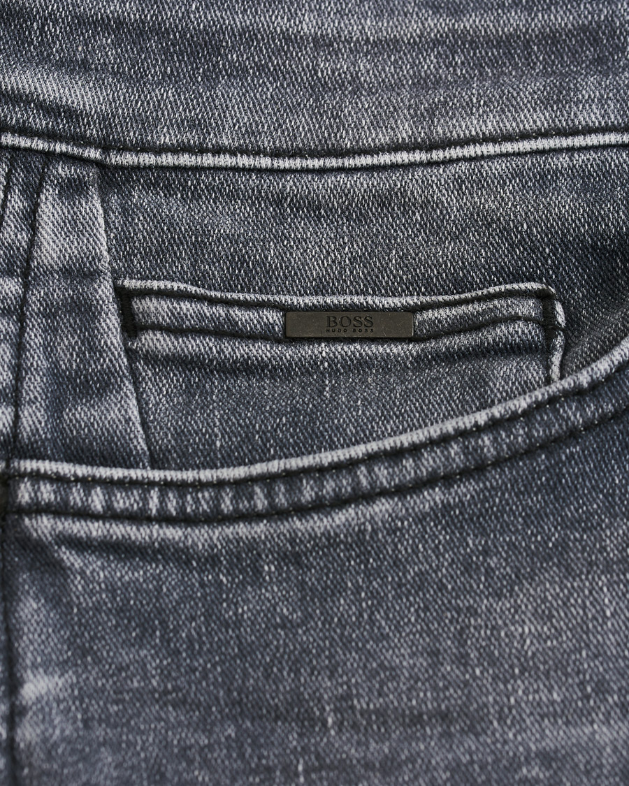 Homme | Jeans | BOSS BLACK | BOSS Delaware Slim Fit Stretch Jeans Medium Grey