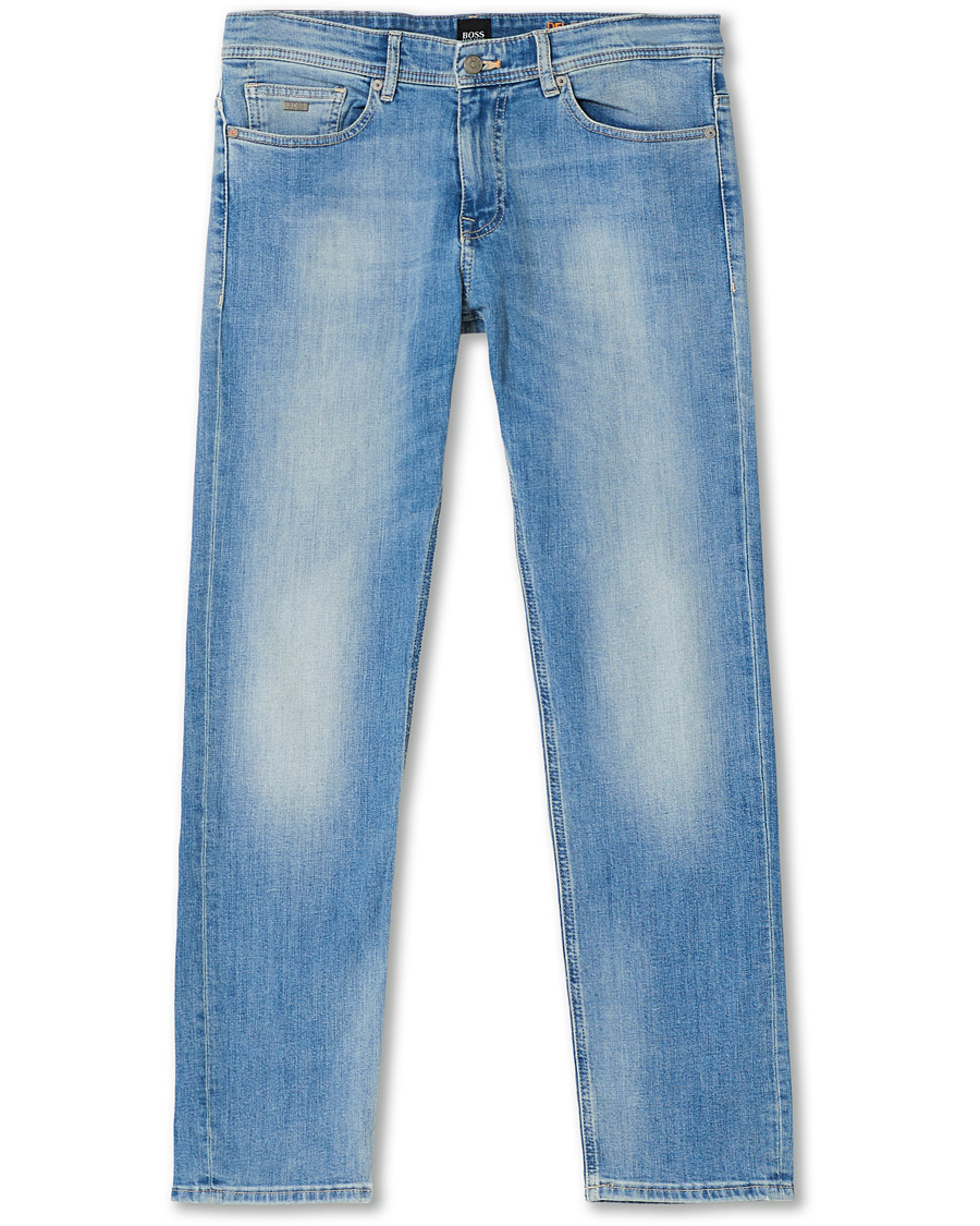 Homme | Jeans | BOSS ORANGE | BOSS Casual Delaware Slim Fit Stretch Jeans Aqua