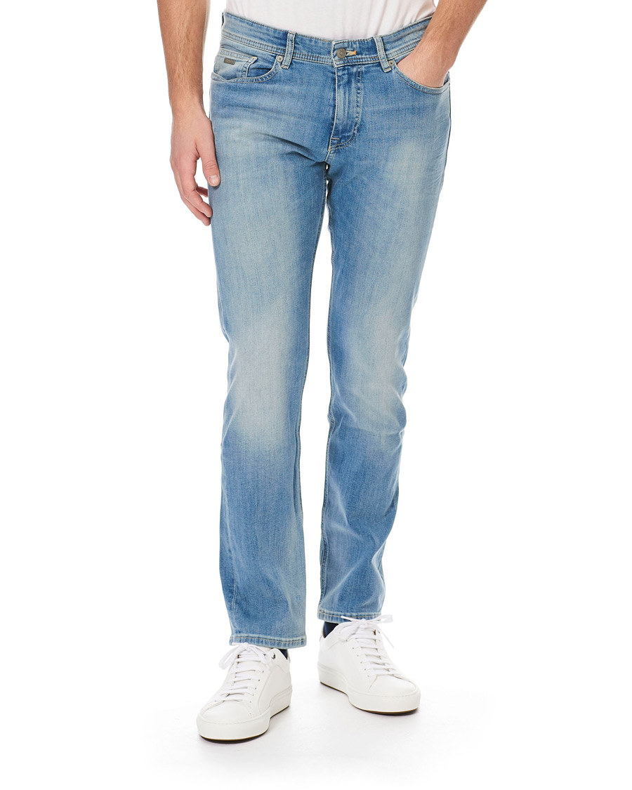 Homme | Jeans | BOSS ORANGE | BOSS Casual Delaware Slim Fit Stretch Jeans Aqua