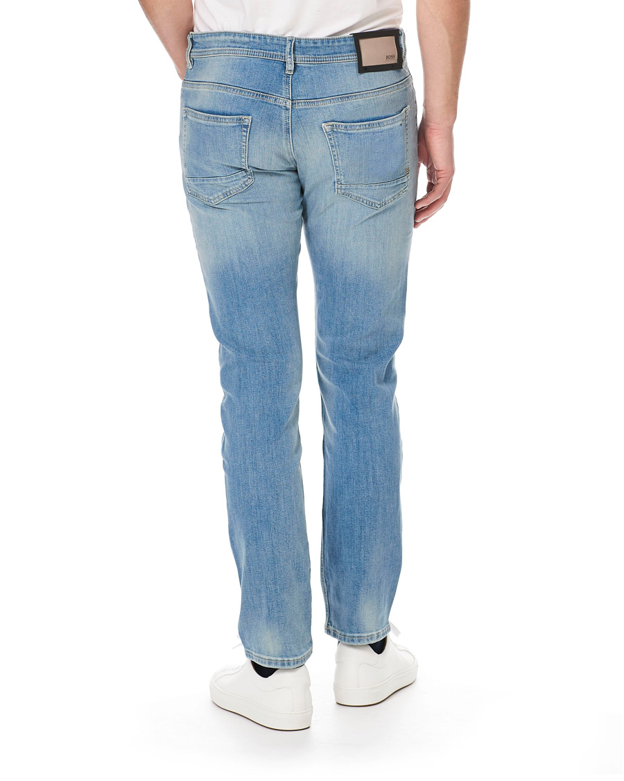 Homme | Jeans | BOSS ORANGE | BOSS Casual Delaware Slim Fit Stretch Jeans Aqua