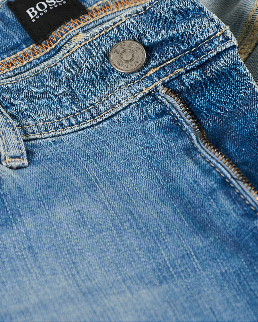 Homme | Jeans | BOSS ORANGE | BOSS Casual Delaware Slim Fit Stretch Jeans Aqua