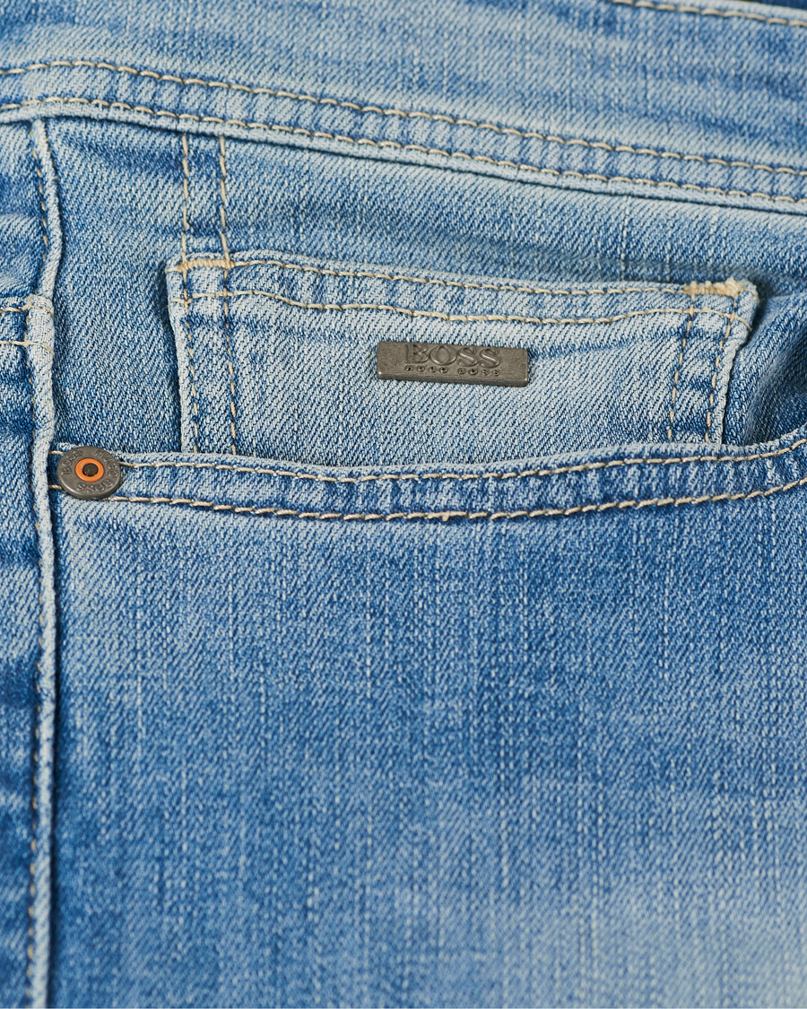 Homme | Jeans | BOSS ORANGE | BOSS Casual Delaware Slim Fit Stretch Jeans Aqua