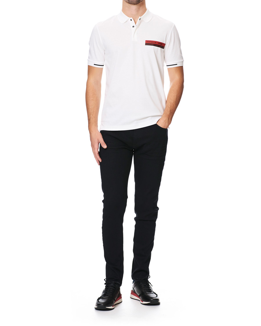 Homme | Jeans | BOSS BLACK | BOSS Porsche Capsule Tapered Jeans Black