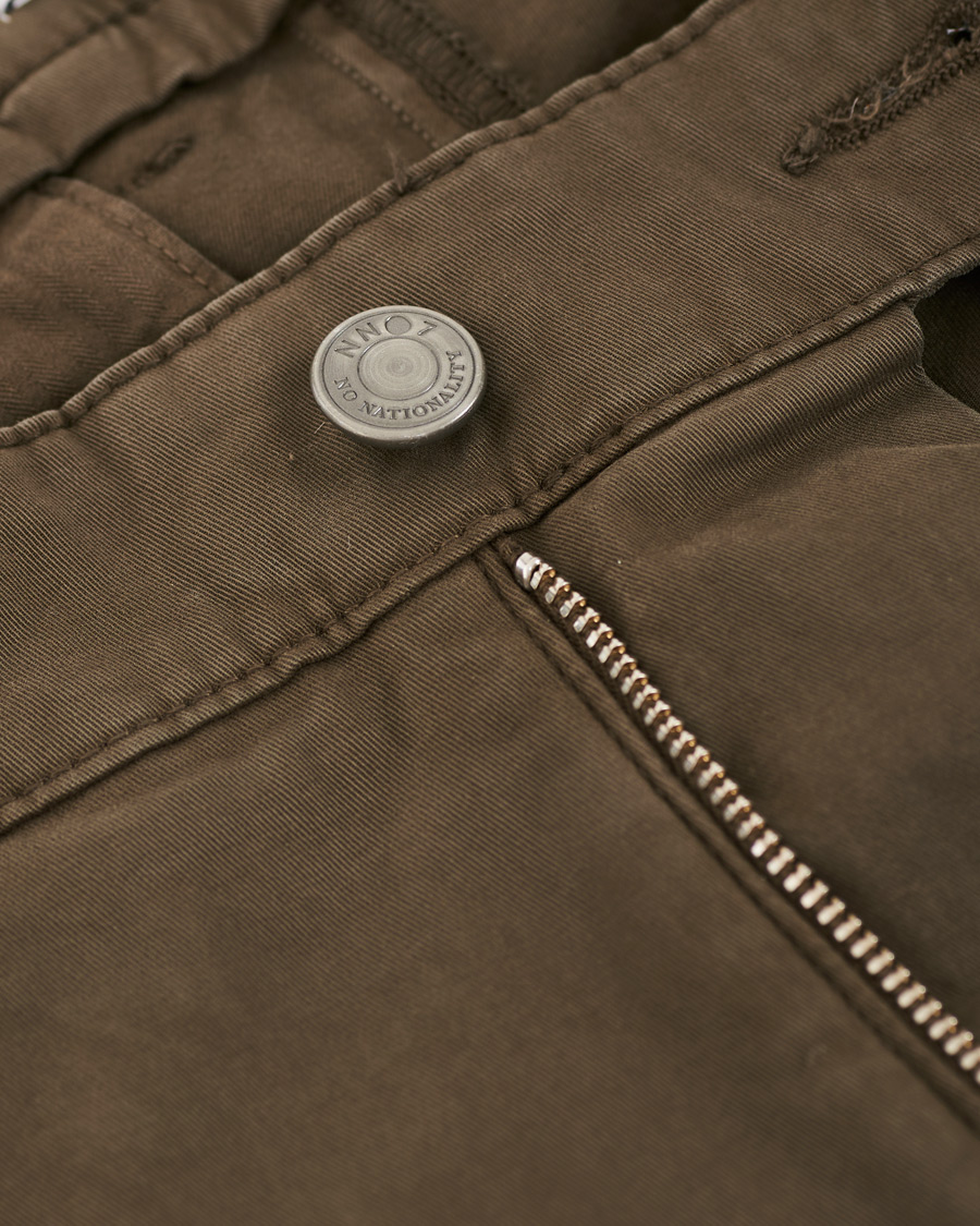 Homme | Pantalons | NN07 | Marco Slim Fit Stretch Chinos Khaki Grey