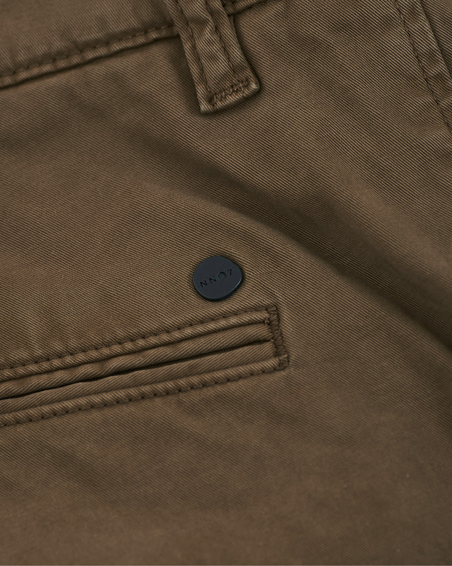 Homme | Pantalons | NN07 | Marco Slim Fit Stretch Chinos Khaki Grey