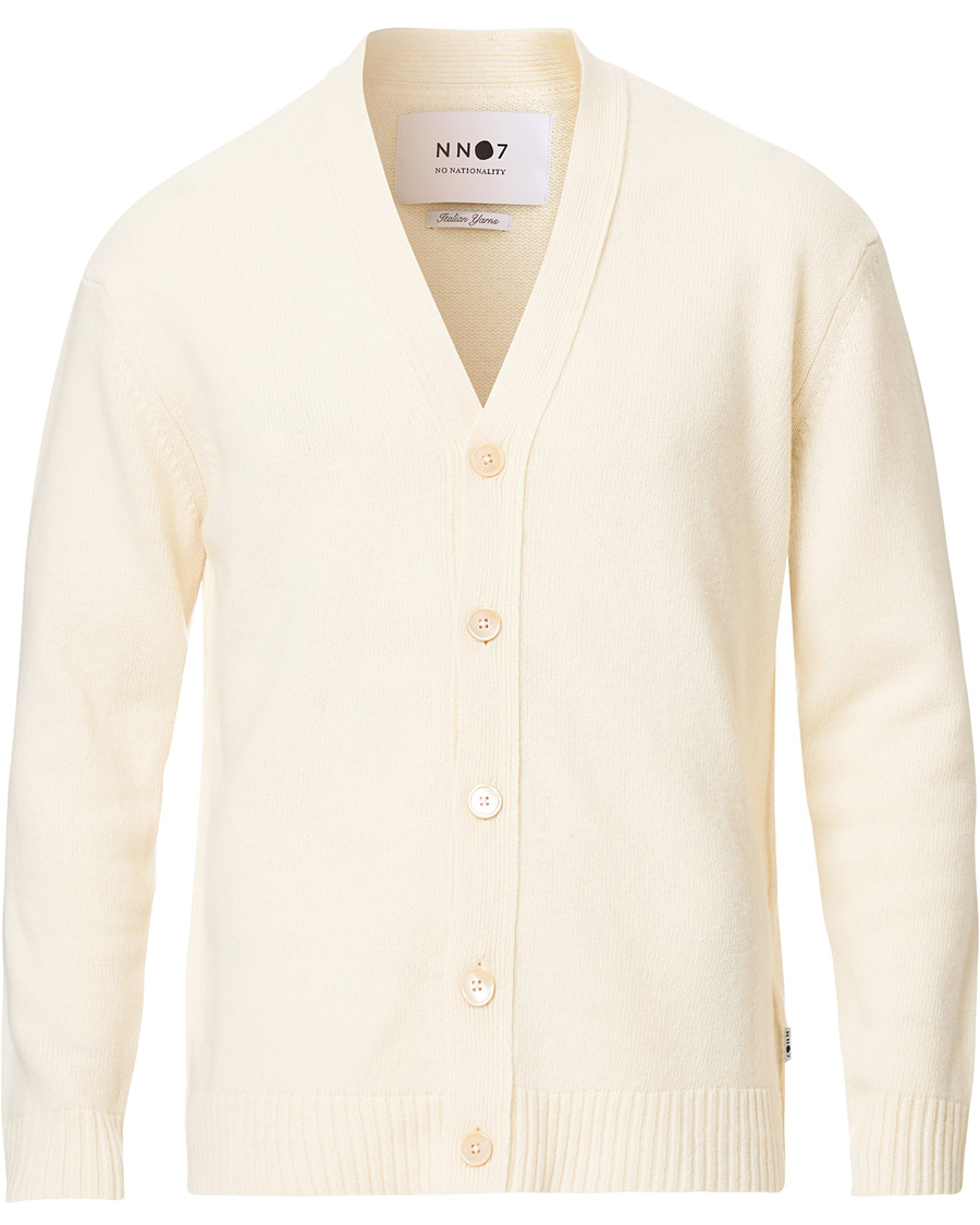 Homme | Pulls Et Tricots | NN07 | Björn Wool Cardigan Cream
