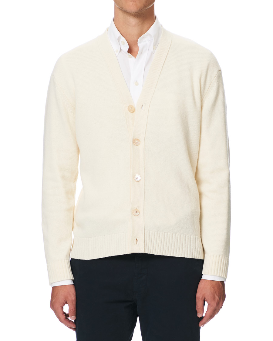Homme | Pulls Et Tricots | NN07 | Björn Wool Cardigan Cream