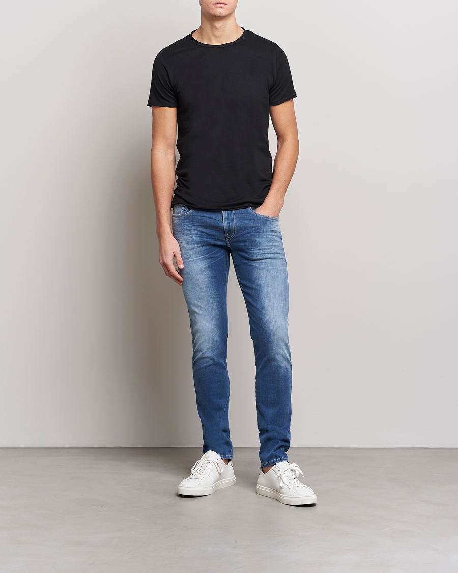 Homme | Jeans | Replay | Anbass Hyperflex Re Used X-Lite Jeans Light Blue