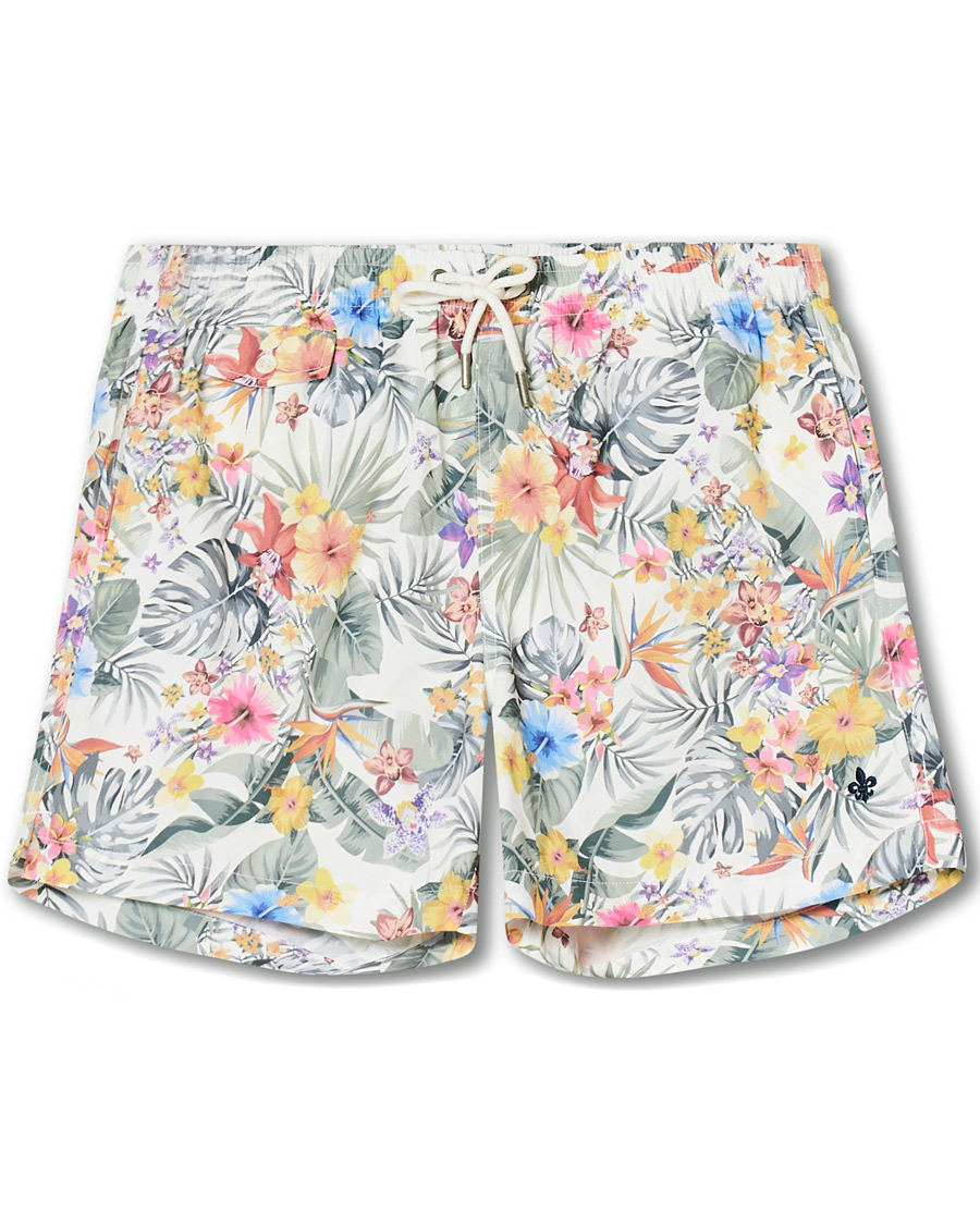 Homme | Maillots De Bain | Morris | Tropical Bathing Trunks Off White