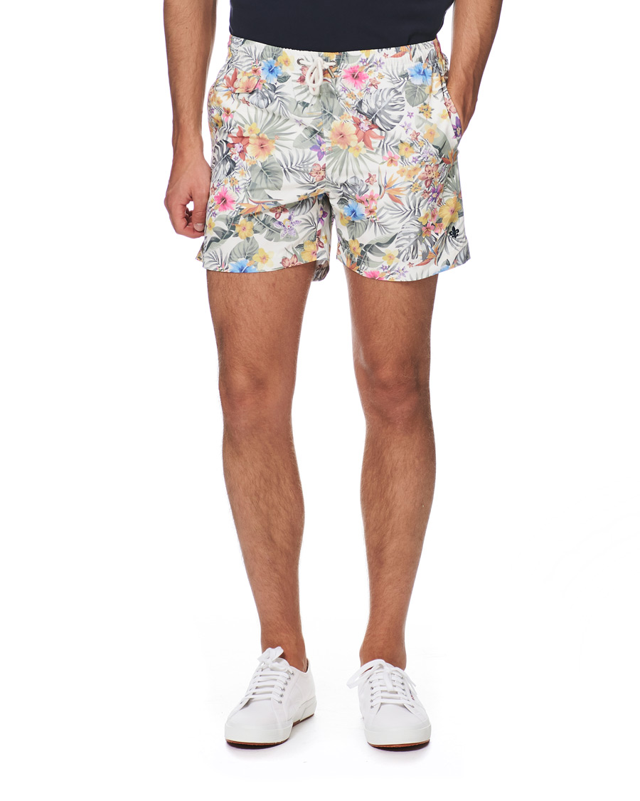Homme | Maillots De Bain | Morris | Tropical Bathing Trunks Off White