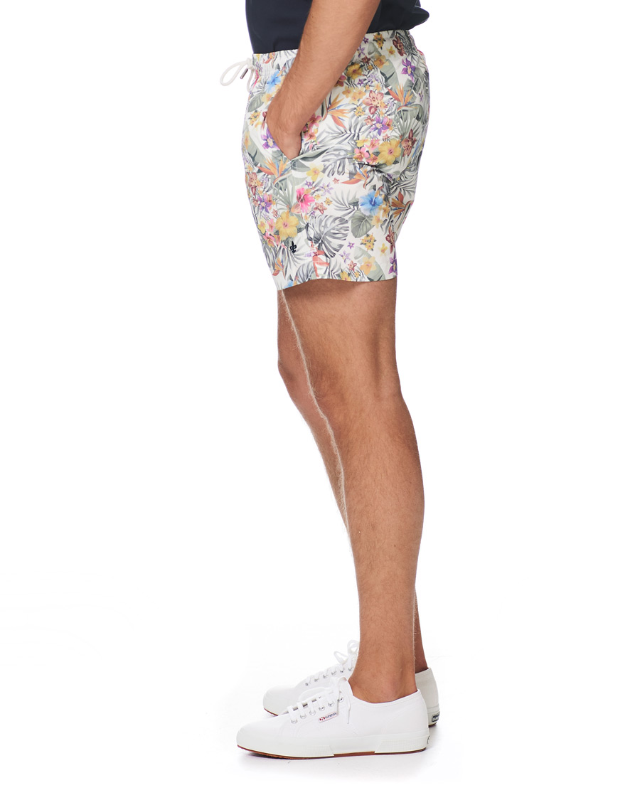 Homme | Maillots De Bain | Morris | Tropical Bathing Trunks Off White