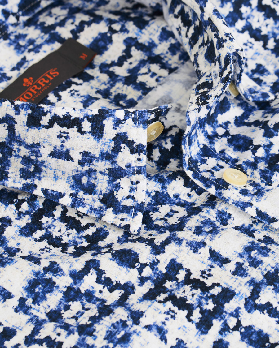 Homme | Chemises | Morris | Pascal Button Under Shirt Blue