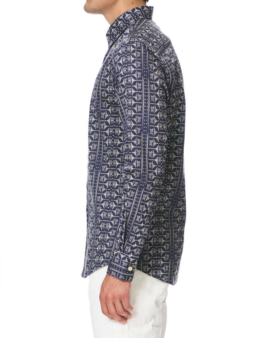 Homme | Chemises | Morris | Pascal Button Under Shirt Blue