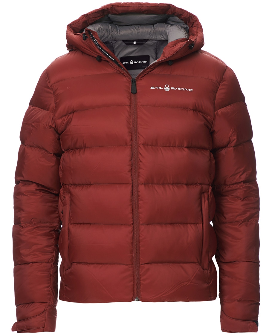 Homme | Manteaux Et Vestes | Sail Racing | Gravity Down Hooded Jacket Fired Brick