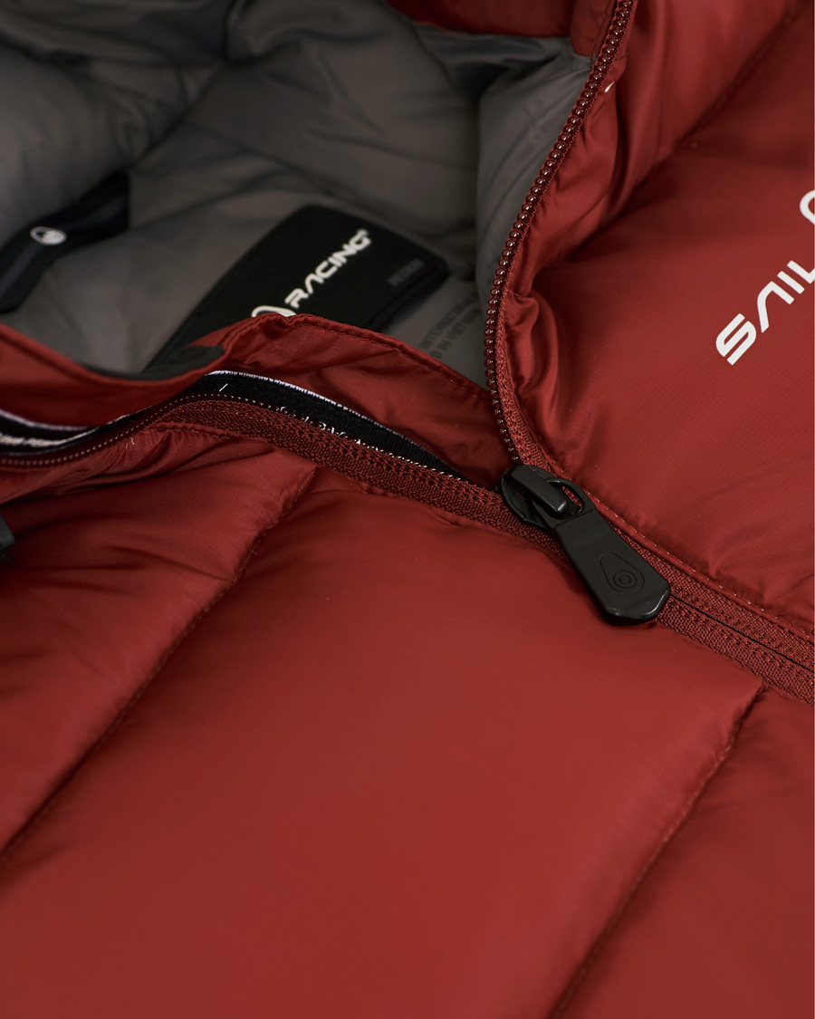 Homme | Manteaux Et Vestes | Sail Racing | Gravity Down Hooded Jacket Fired Brick