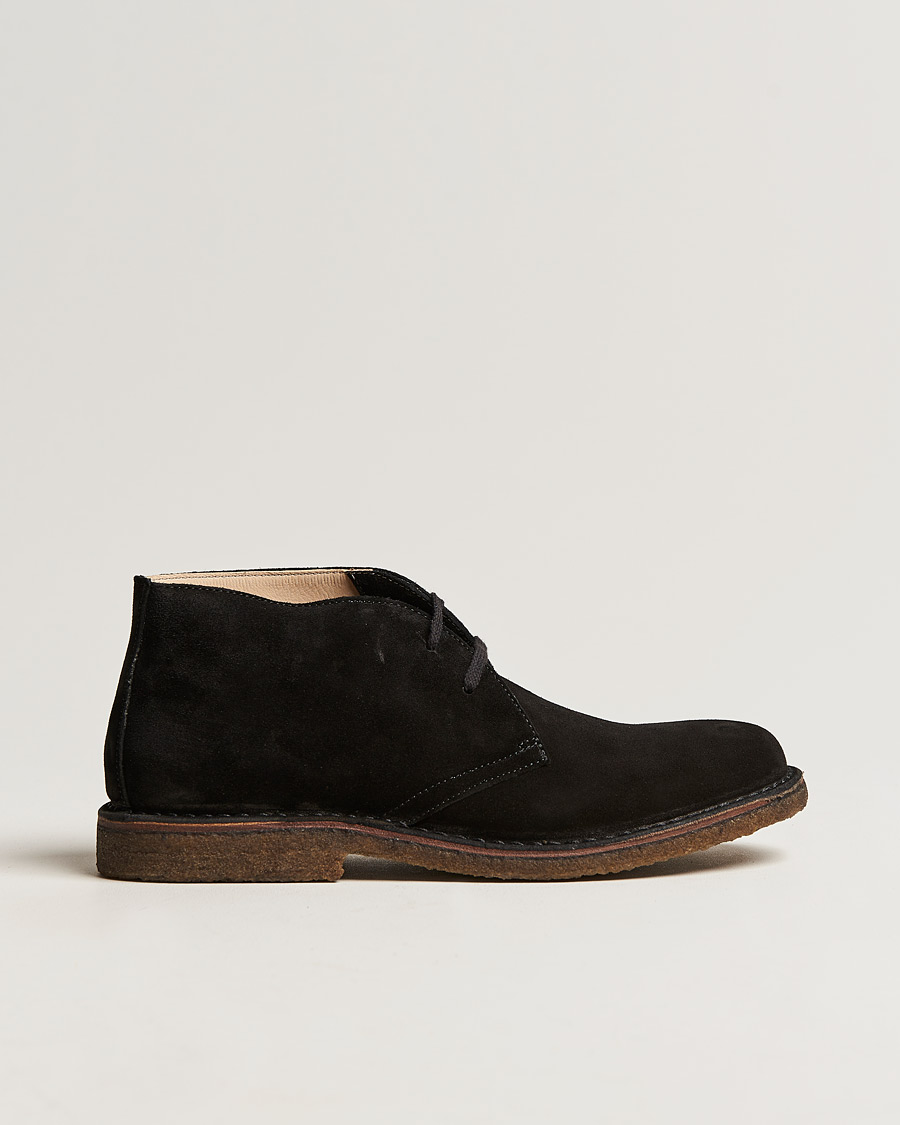 Homme | Bottes | Astorflex | Greenflex Desert Boot Black Suede