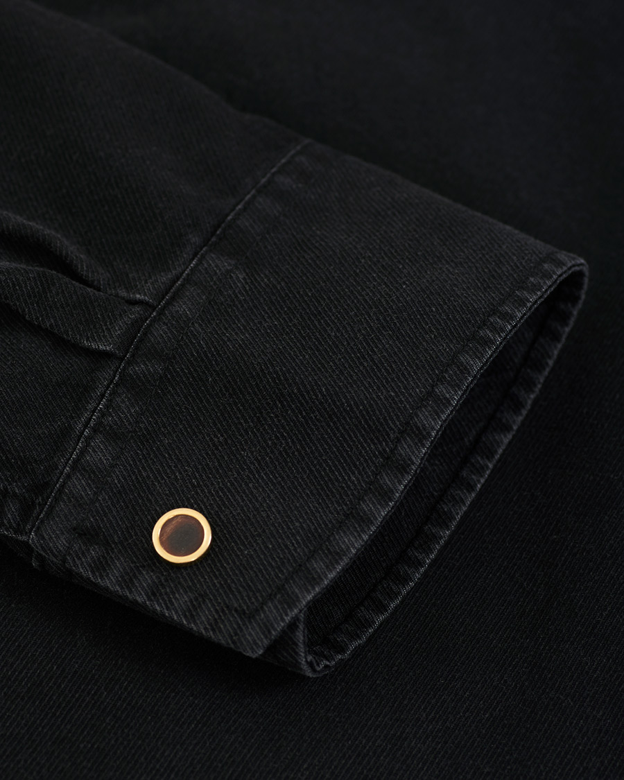 Homme | Chemises | Our Legacy | Denim Western Shirt Black