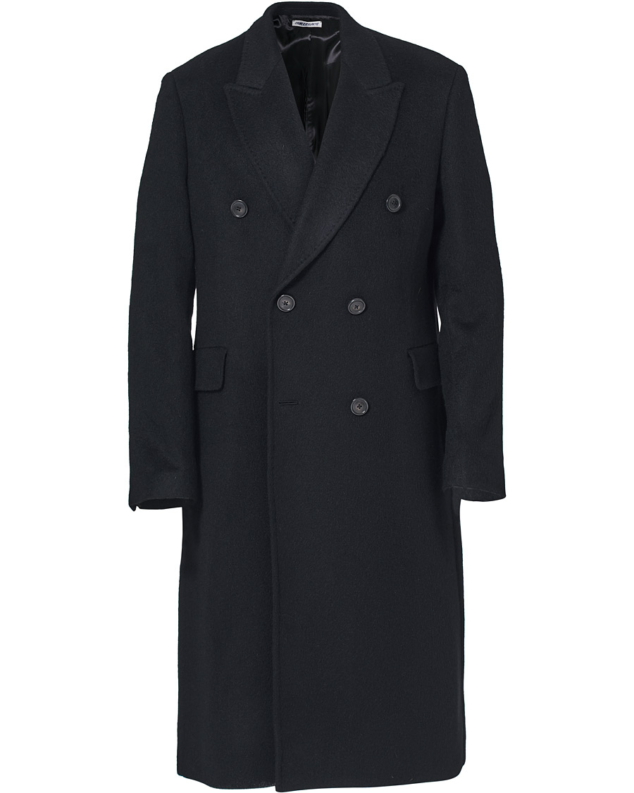Homme | Manteaux Et Vestes | Our Legacy | Whale Double Breasted Wool Coat Black