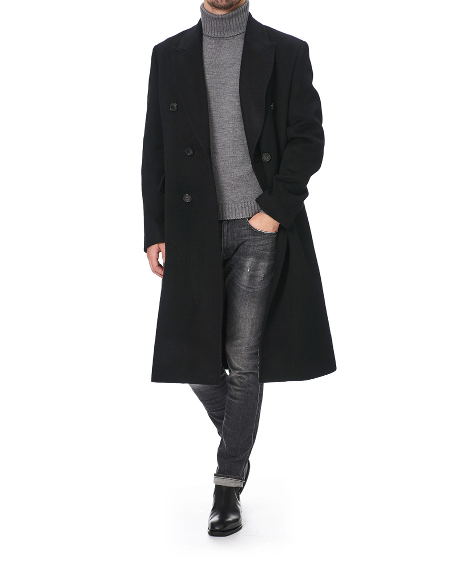 Homme | Manteaux Et Vestes | Our Legacy | Whale Double Breasted Wool Coat Black
