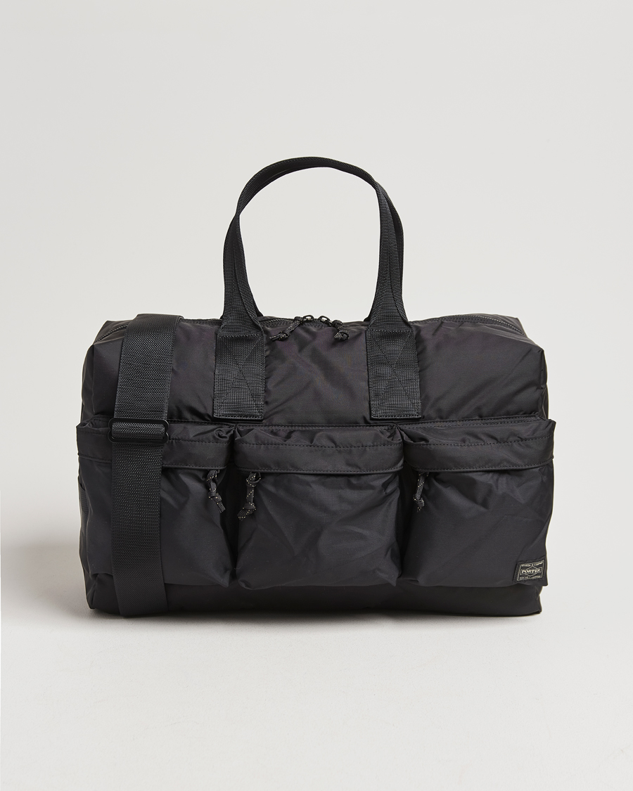 Homme | Sacs | Porter-Yoshida & Co. | Force 2Way Duffel Bag Black