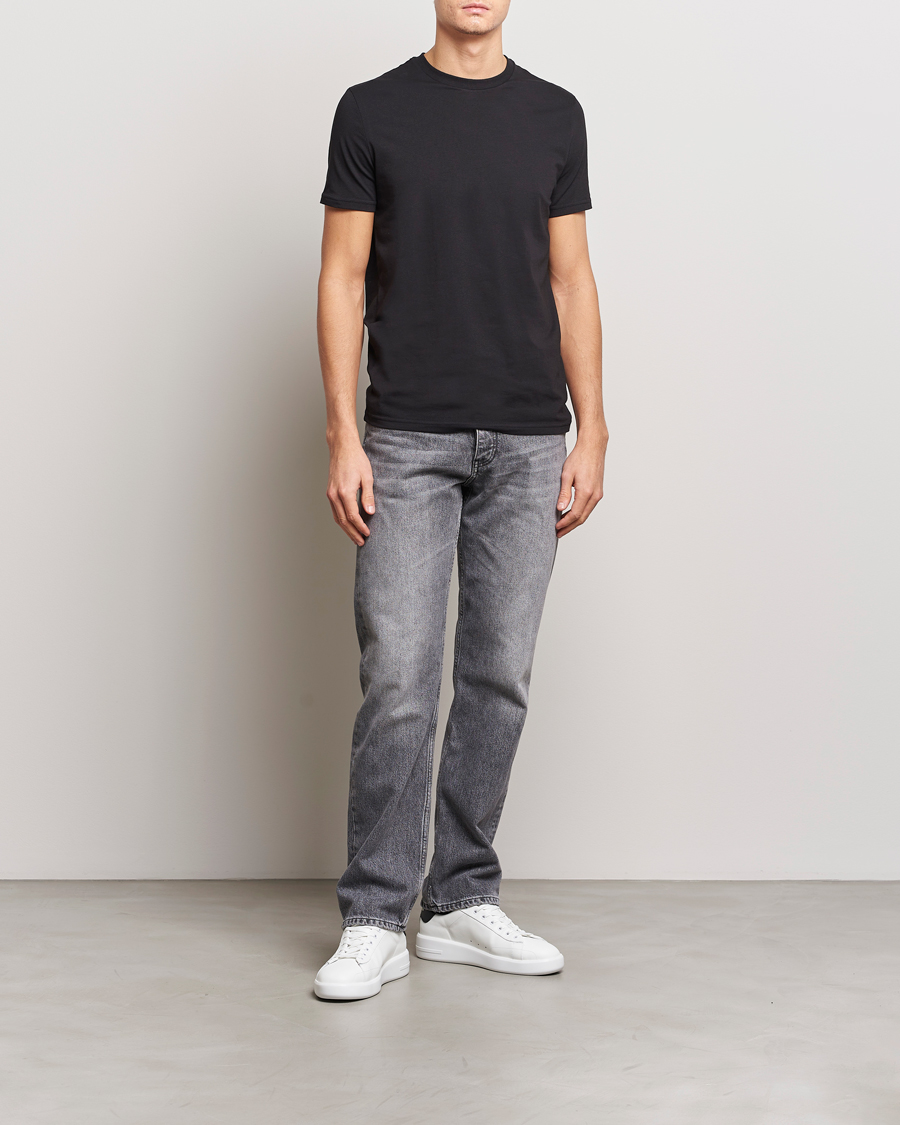 Homme | T-shirts | Dsquared2 | 2-Pack Cotton Stretch Crew Neck Tee Black