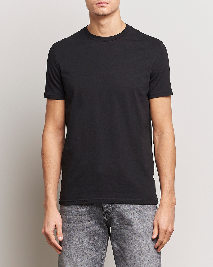 Homme |  | Dsquared2 | 2-Pack Cotton Stretch Crew Neck Tee Black