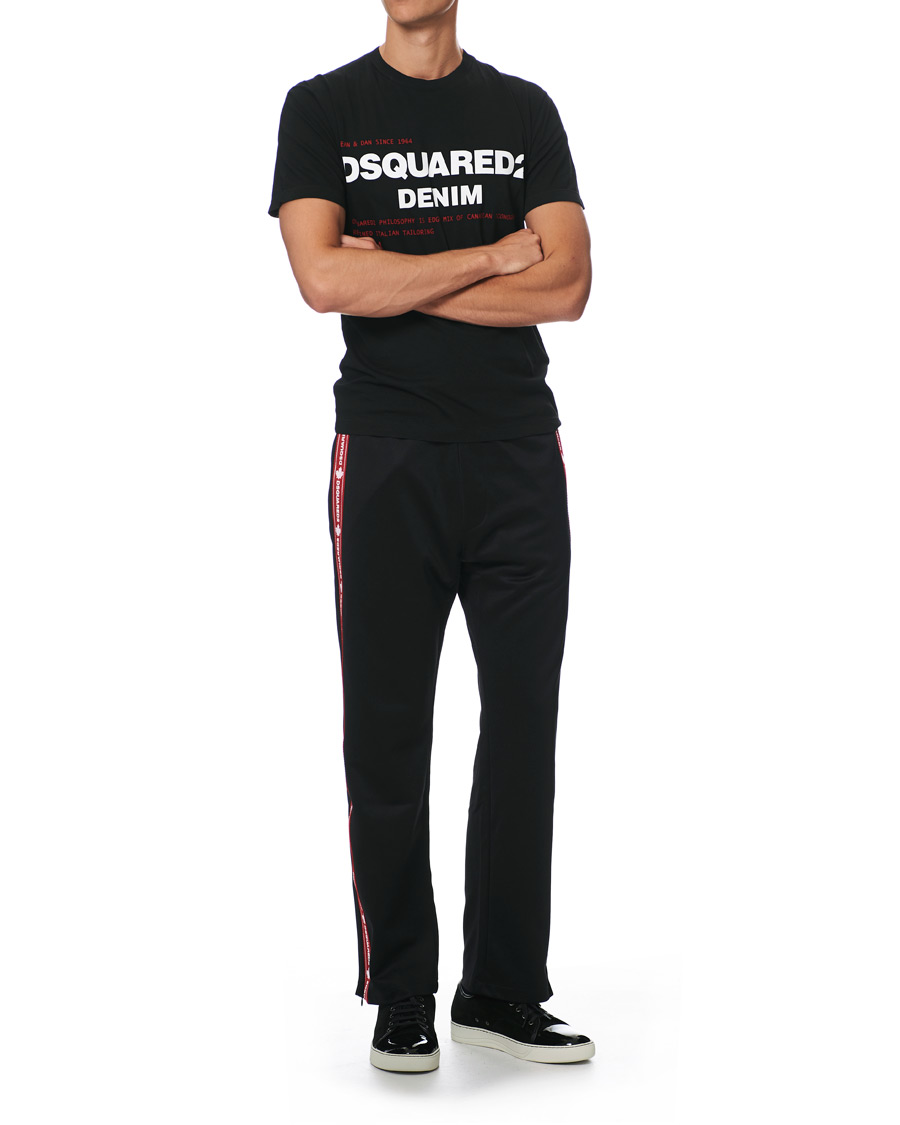 Homme | Pantalons | Dsquared2 | Track Logo Sweatpants Black