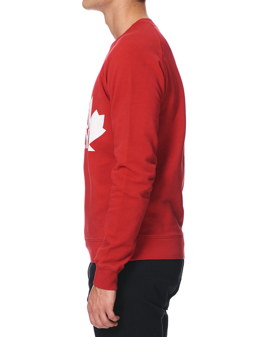 Homme | Pulls Et Tricots | Dsquared2 | Classic Raglan Fit Sweatshirt Red