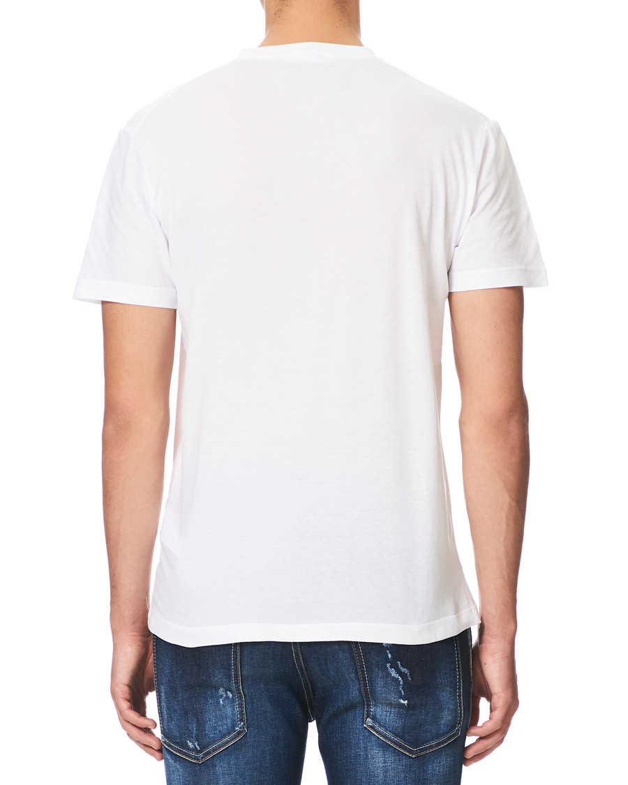 Homme | T-shirts | Dsquared2 | Cool Fit Logo Crew Neck Tee White