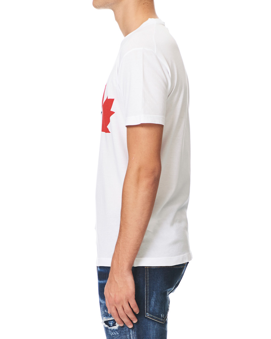 Homme | T-shirts | Dsquared2 | Cool Fit Logo Crew Neck Tee White