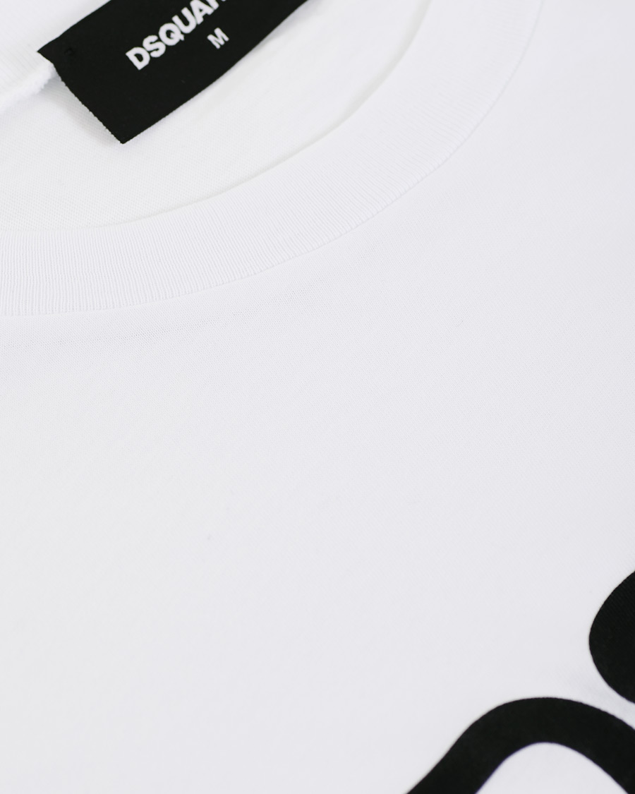 Homme | T-shirts | Dsquared2 | Cool Fit Logo Crew Neck Tee White