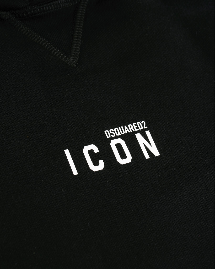 Homme | Pulls Et Tricots | Dsquared2 | Cool Fit Icon Small Logo Hoodie Black
