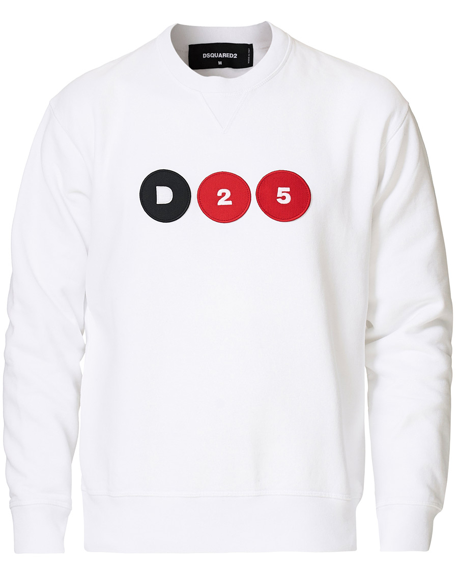 Homme | Pulls Et Tricots | Dsquared2 | 25th Anniversary Capsule Collection Sweatshirt White