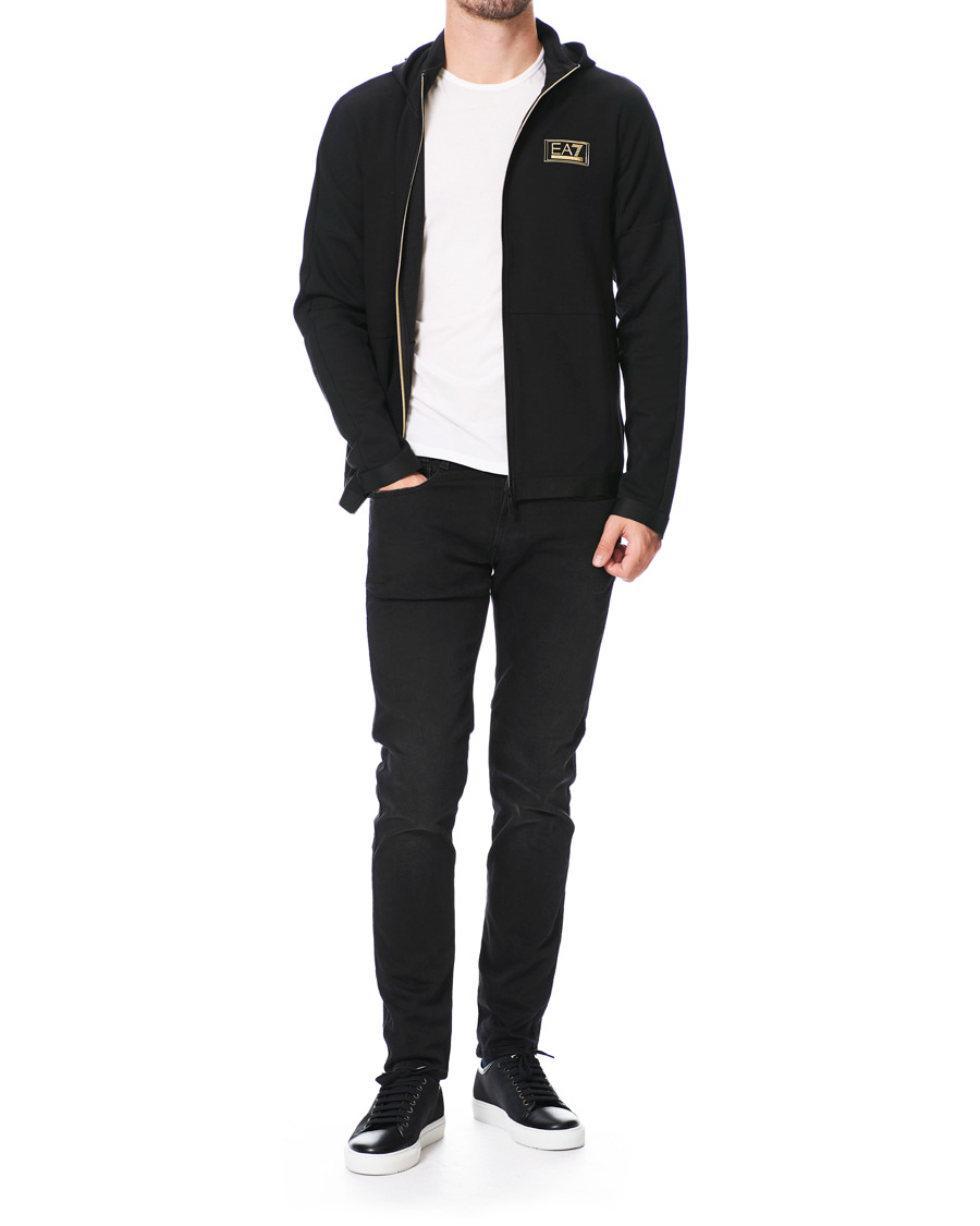Homme | Pulls Et Tricots | EA7 | Train Gold Label Full Zip Hoodie Black