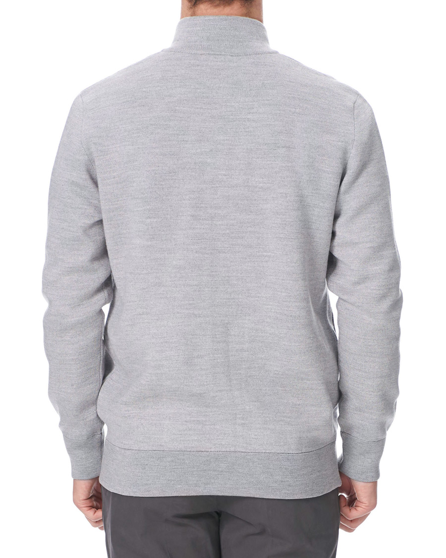 Homme | Pulls Et Tricots | 14 Savile Row | Silk/Cashmere/Wool Cardigan Pale Grey