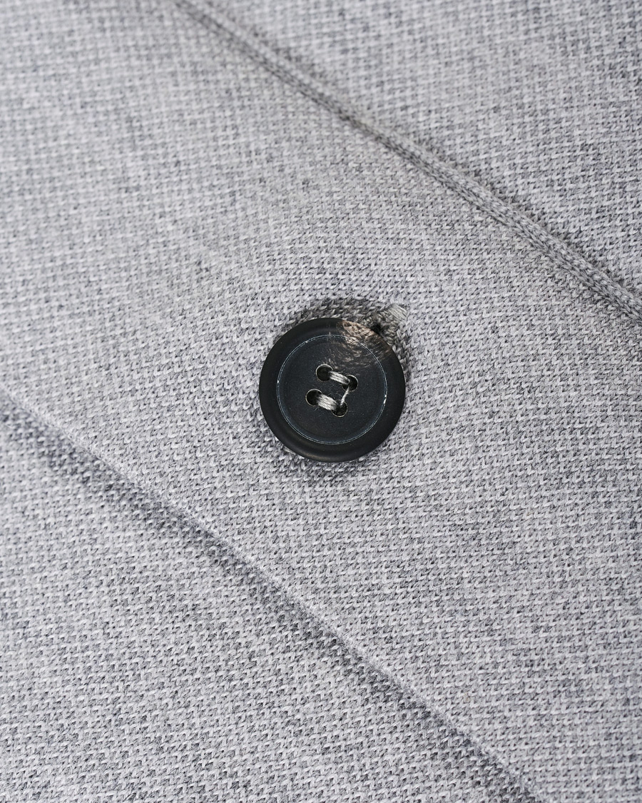 Homme | Pulls Et Tricots | 14 Savile Row | Silk/Cashmere/Wool Cardigan Pale Grey