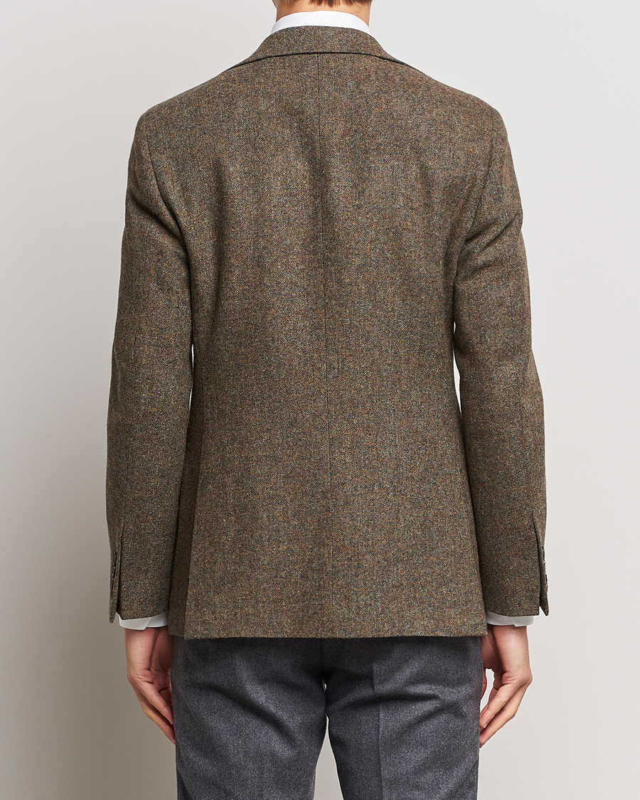 Homme | Blazers | Walker Slater | Edward Wool Donegal Blazer Moss Green