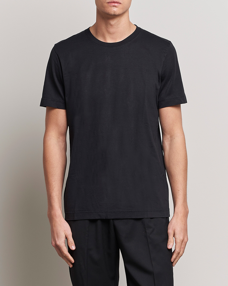 Homme | T-shirts | CDLP | Crew Neck Tee Black