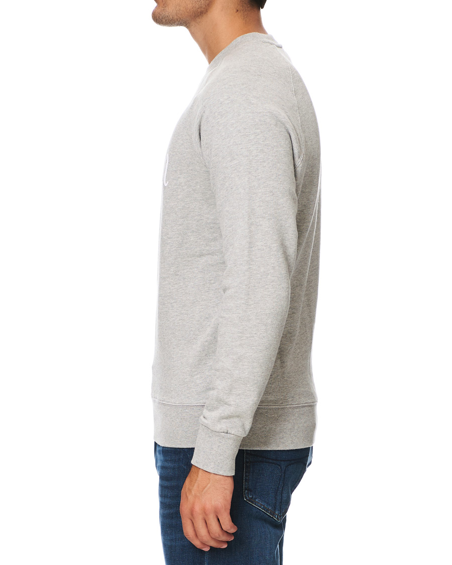Homme | Pulls Et Tricots | Maison Kitsuné | Parisien Sweatshirt Grey Melange