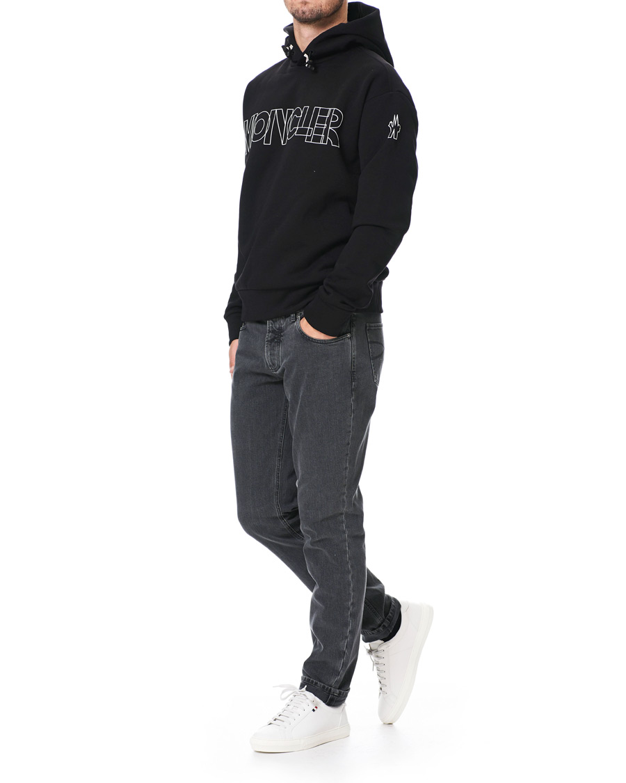 Homme | Moncler New Monaco Sneaker White Calf | Moncler | New Monaco Sneaker White Calf