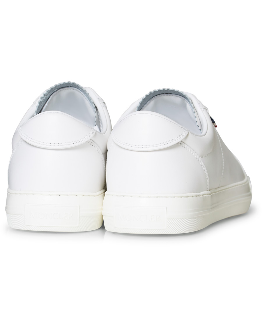 Homme | Moncler New Monaco Sneaker White Calf | Moncler | New Monaco Sneaker White Calf