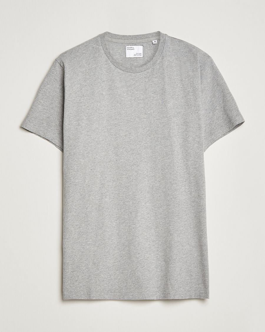 Homme | T-shirts | Colorful Standard | Classic Organic T-Shirt Heather Grey