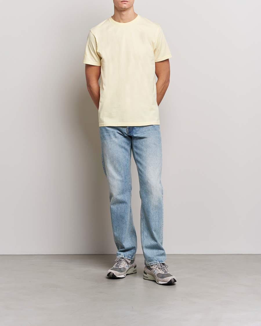 Homme | T-shirts | Colorful Standard | Classic Organic T-Shirt Soft Yellow