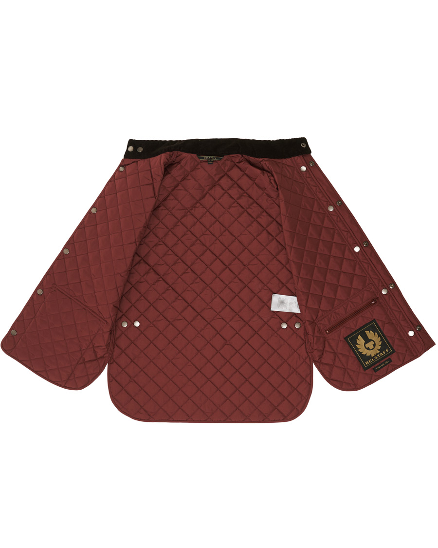 Homme | Manteaux Et Vestes | Belstaff | Waistcoat Quilted Burnished Red