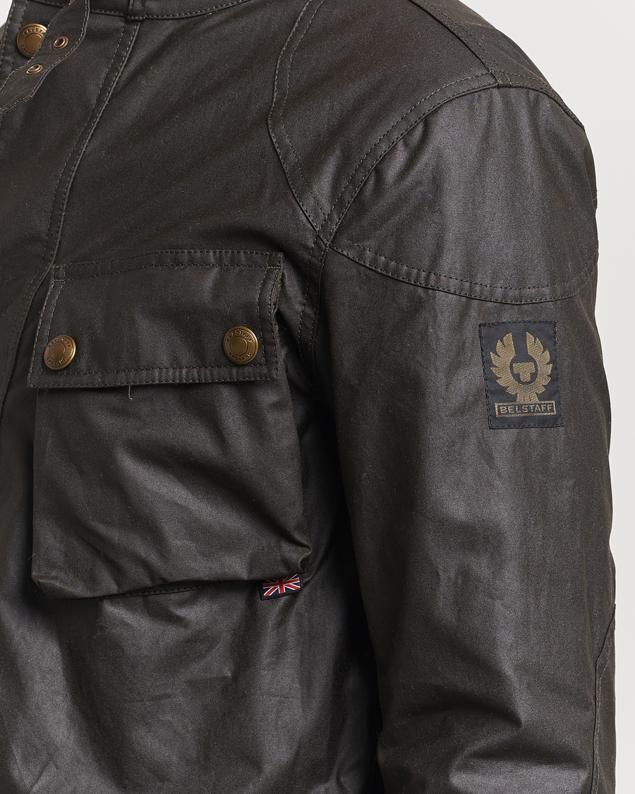 Homme | Manteaux Et Vestes | Belstaff | Trialmaster Waxed Jacket Faded Olive
