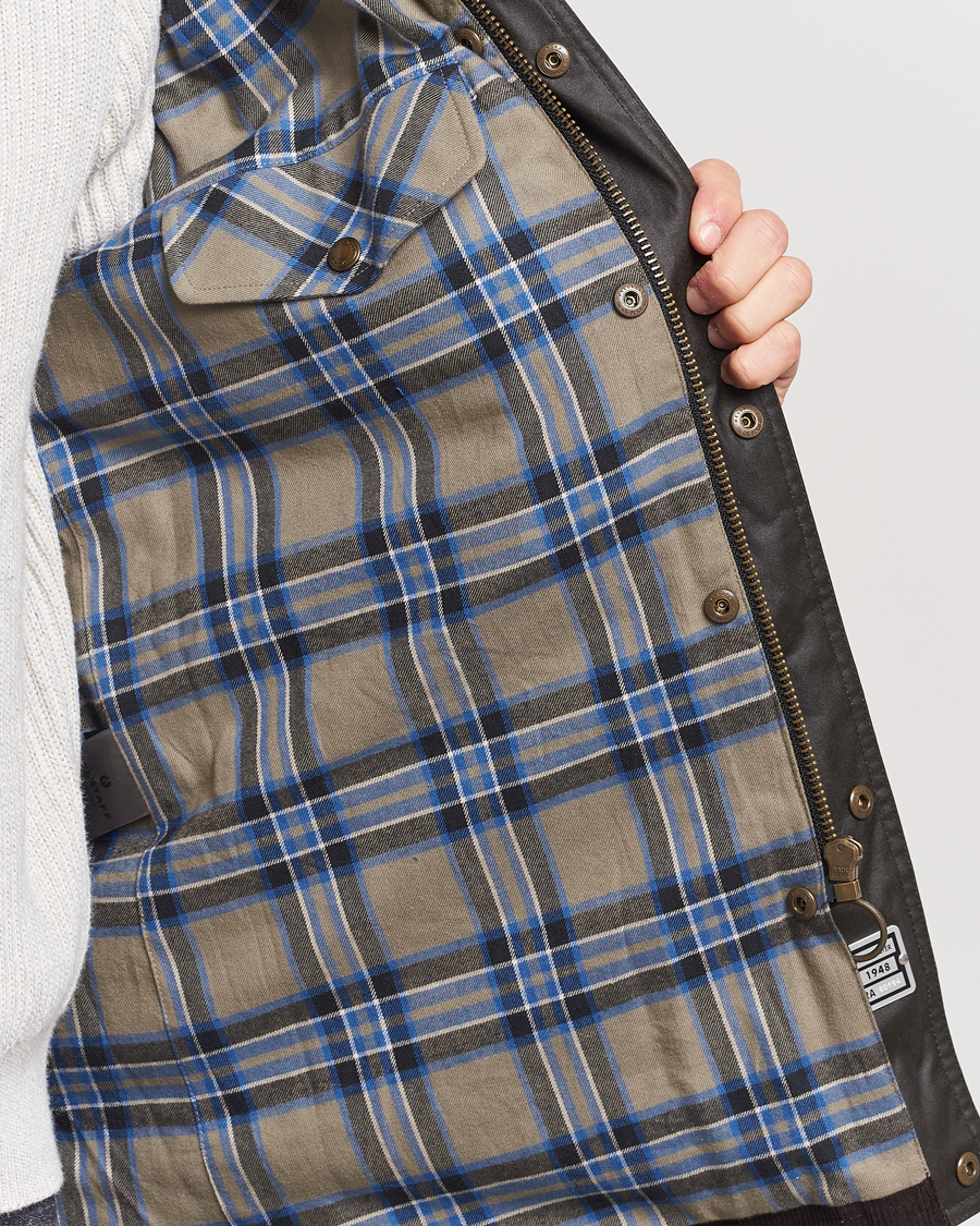 Homme | Manteaux Et Vestes | Belstaff | Trialmaster Waxed Jacket Faded Olive