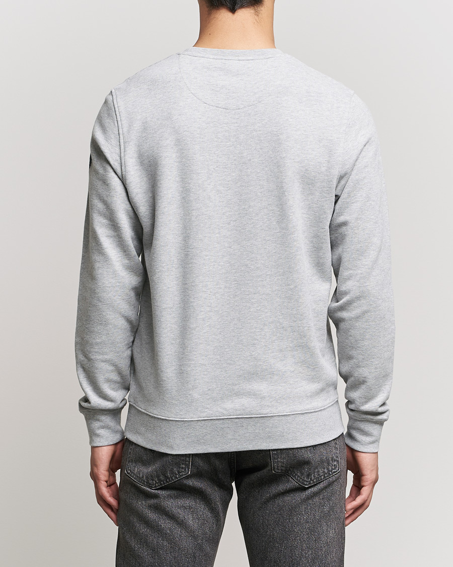 Homme | Pulls Et Tricots | Belstaff | 1924 Crew Neck Logo Sweat Grey Melange