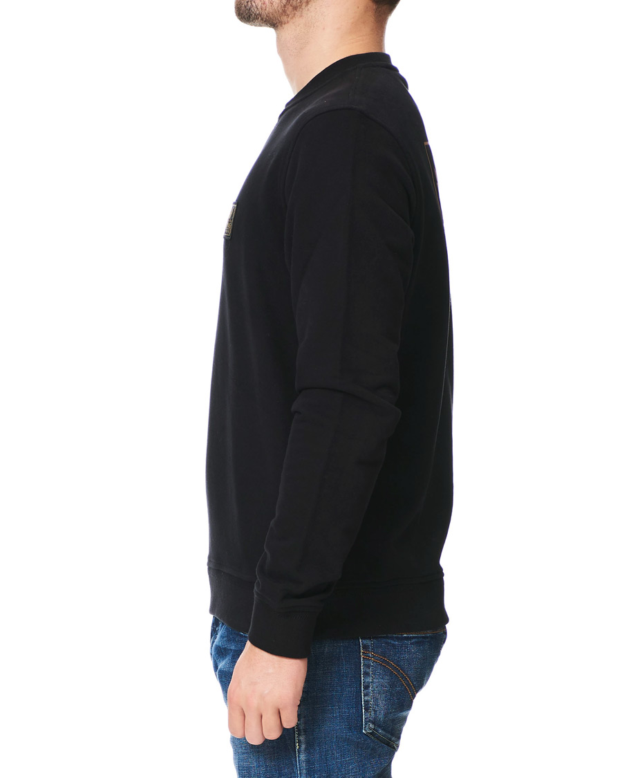 Homme | Pulls Et Tricots | Belstaff | Long Way Up Crew Neck Sweatshirt Black