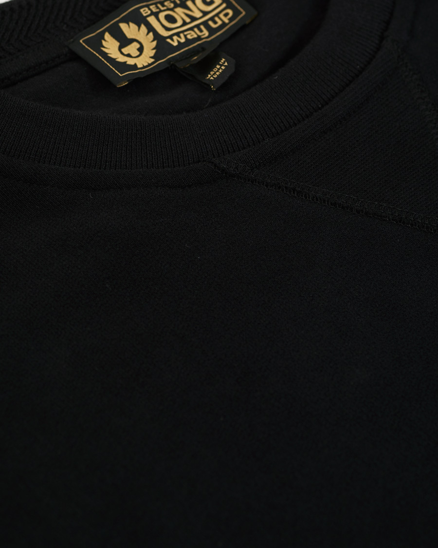 Homme | Pulls Et Tricots | Belstaff | Long Way Up Crew Neck Sweatshirt Black